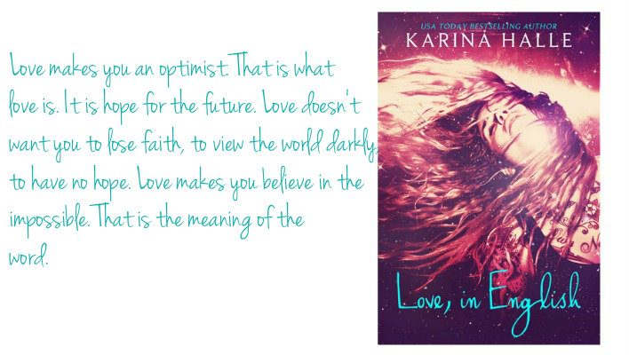 {ARC Review} Love, In English by Karina Halle