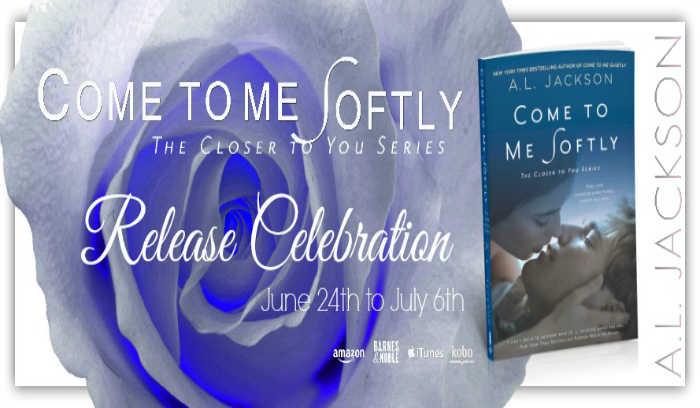 {RELEASE DAY} Come To Me Softly by A.L. Jackson