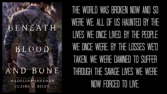 beneath blood and bone madeline sheehan claire c riley